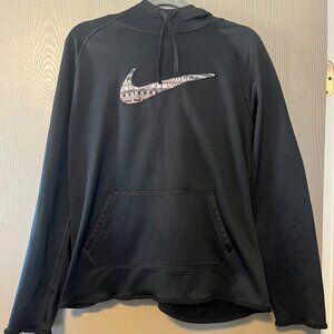 Nike Therma-Fit Hoodie – Black – Size XL – Good Condition